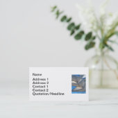 Carte De Visite Voiliers (Debout devant)