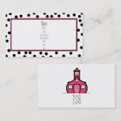 Carte De Visite Voir des taches (Devant / Derrière)