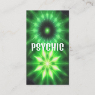 Carte De Visite Voir Lens Psychique