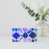 Carte De Visite Voir les yeux Géométrique Aquarelle moderne (Debout devant)