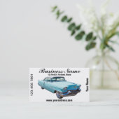 Carte De Visite Voiture 1956 de luxe de Deville Cadillac de (Debout devant)