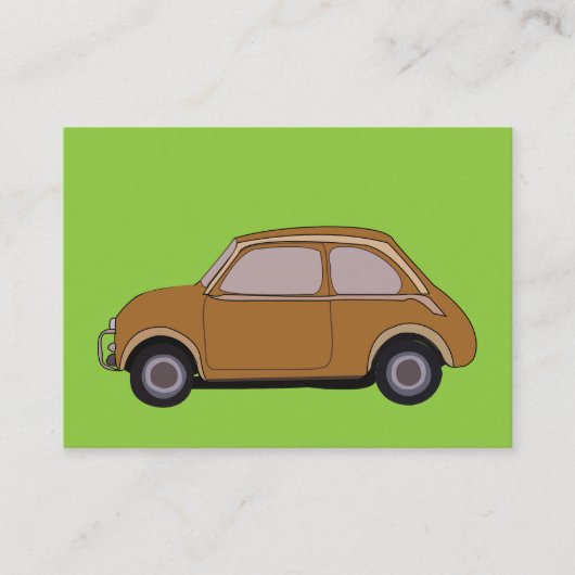 Carte De Visite Voiture Ancienne (Devant)