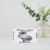 Carte De Visite Voiture ancienne 1948 de Chevrolet Fleetmaster (Debout devant)