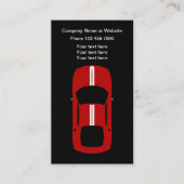 Carte De Visite Voiture automobile unique (Devant)