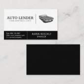 Carte De Visite Voiture classique (Devant / Derrière)