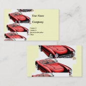 Carte De Visite Voiture classique (Devant / Derrière)