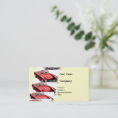 Carte De Visite Voiture classique (Debout devant)