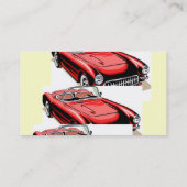 Carte De Visite Voiture classique (Dos)