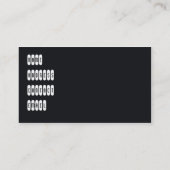 Carte De Visite Voiture classique des véhicules à moteur (Dos)