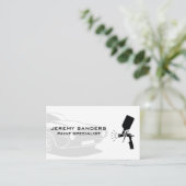 Carte De Visite Voiture classique | Service de peinture automatiqu (Debout devant)