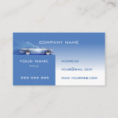 Carte De Visite Voiture corporative (Dos)