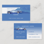 Carte De Visite Voiture corporative (Devant / Derrière)