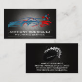 Carte De Visite Voiture de course sportive | Services pièces auto (Devant / Derrière)