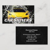 Carte De Visite Voiture de sport nautique automobile (Devant / Derrière)