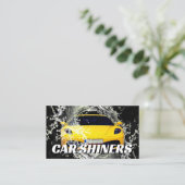 Carte De Visite Voiture de sport nautique automobile (Debout devant)