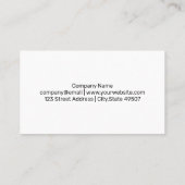 Carte De Visite Voiture de sport | Services Auto | Dépouille | Cou (Dos)