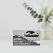 Carte De Visite Voiture de sport | Services automatiques (Debout devant)