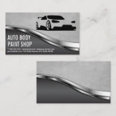 Carte De Visite Voiture de sport | Services automatiques (Devant / Derrière)