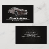 Carte De Visite Voiture de sport | Services automatiques (Devant / Derrière)