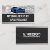 Carte De Visite Voiture de sport | Services mécaniques (Devant / Derrière)