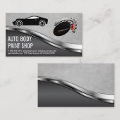 Carte De Visite Voiture de sport | Speedomètre (Devant / Derrière)