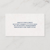 Carte De Visite Voiture en mouvement | Vendeurs (Dos)