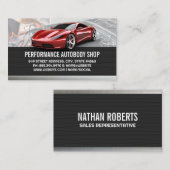 Carte De Visite Voiture Exotique | Services mécaniques (Devant / Derrière)