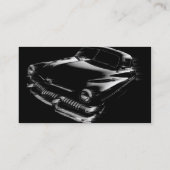 Carte De Visite Voiture Flash noire (Dos)
