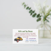 Carte De Visite Voiture jaune classique 1931 (Debout devant)