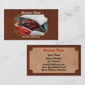 Carte De Visite Voiture - les années 50 classiques (Devant / Derrière)