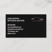 Carte De Visite Voiture Lux de pilote mobile (Dos)
