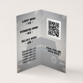 Carte De Visite Voiture professionnelle à l'image du crépuscule (Intérieur)