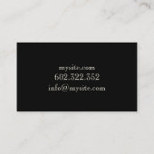 Carte De Visite Voiture rapide de dos des véhicules à moteur de (Dos)