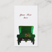 CARTE DE VISITE VOITURE RETRO - AUTOMOBILE (Dos)