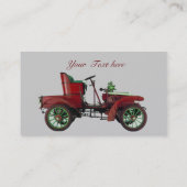 CARTE DE VISITE VOITURE RETRO - AUTOMOBILE (Dos)