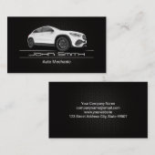 Carte De Visite Voiture SUV blanche | Mécanique | Réparation autom (Devant / Derrière)