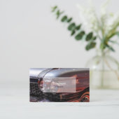 Carte De Visite Voiture Vintage (Debout devant)