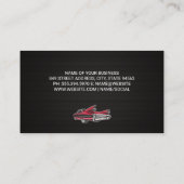 Carte De Visite Voiture vintage classique (Dos)