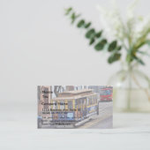 Carte De Visite Voitures De Câble À San Francisco (Debout devant)