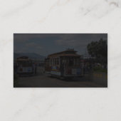 Carte De Visite Voitures de chariot de San Francisco (Dos)