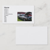Carte De Visite Voitures de muscle (Devant / Derrière)