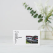 Carte De Visite Voitures de muscle (Debout devant)