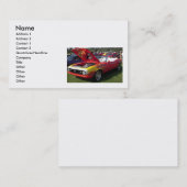 Carte De Visite Voitures de muscle (Devant / Derrière)