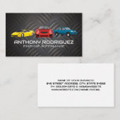 Carte De Visite Voitures de sport | Camions | Services de mécaniqu (Devant / Derrière)