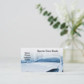 Carte De Visite Voitures de sport de haute qualité (Debout devant)