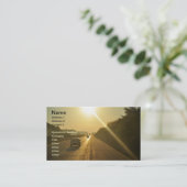 Carte De Visite Voitures de tourisme de la route de SLEVER (Debout devant)