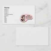 Carte De Visite Voix de comptable (Devant / Derrière)