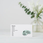 Carte De Visite Voix de personne de ressources humaines (Debout devant)