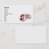 Carte De Visite Voix d'opérateur radio (Devant / Derrière)