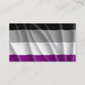 CARTE DE VISITE VOL ASEXUEL DE DRAPEAU - .PNG (Dos)